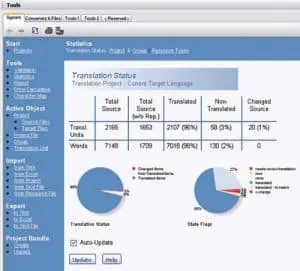 Software User interface localization services